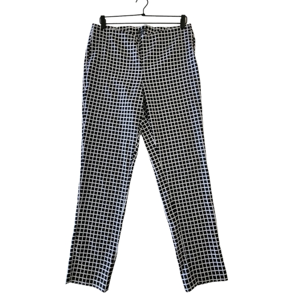 Adrianna Papell Pants - Adriana Papell Black & White Pull-on Pants Women Size 12
